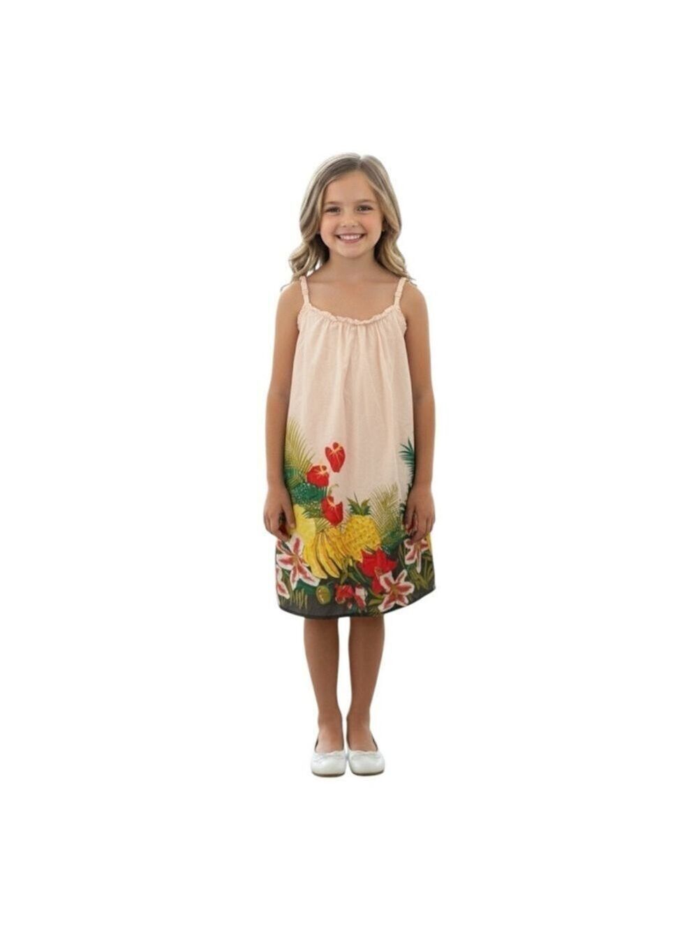 GapKids Size M (8) Tropical Polynesian Sleeveless Dress